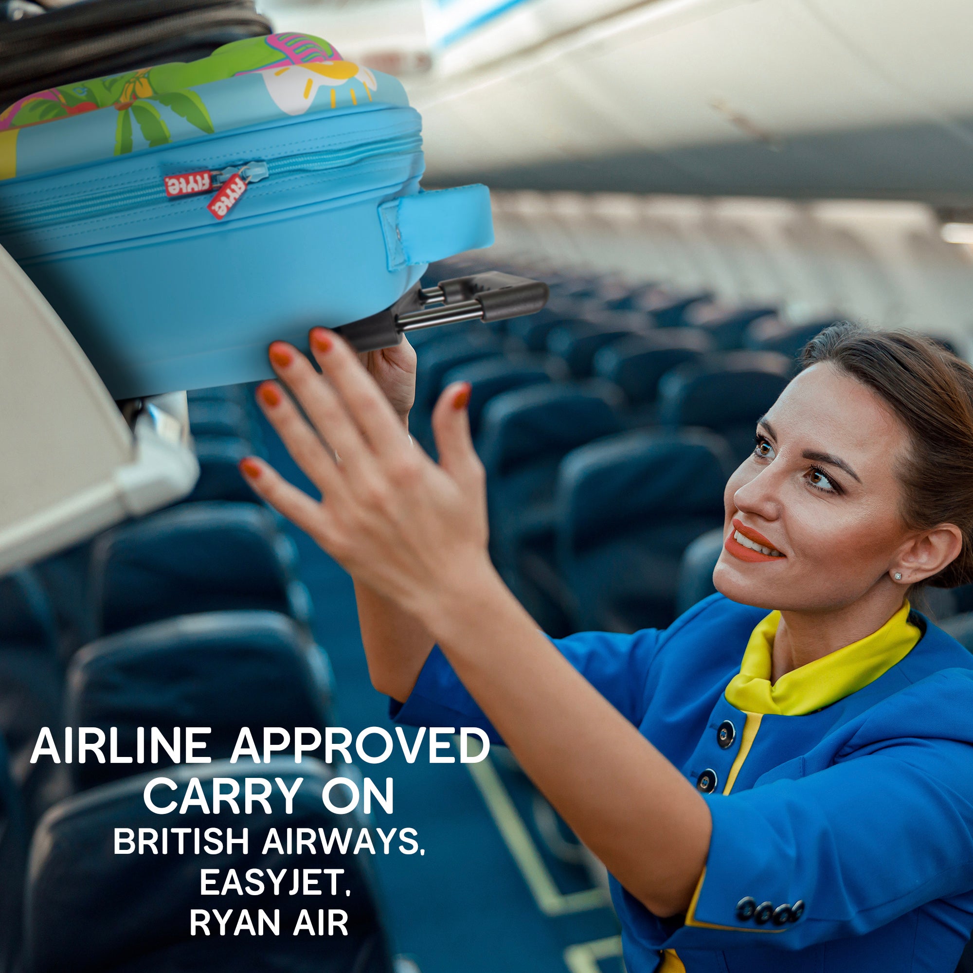 Flyte 2 Wheel 3D Hardtop Cabin Suitcase - Dinosaur