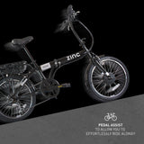 Zinc Folding Electric Eco Pro Bike