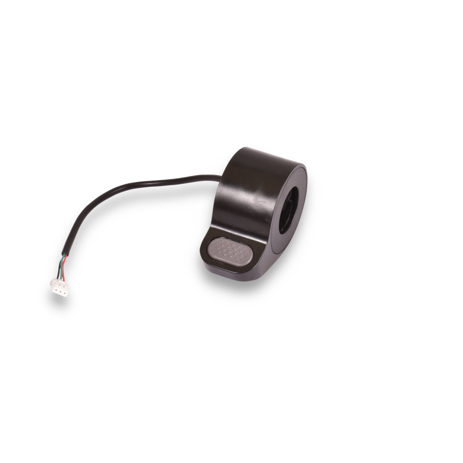 A black replacement throttle for the Formula E GZ1 Electric Scooter with a visible cable.
