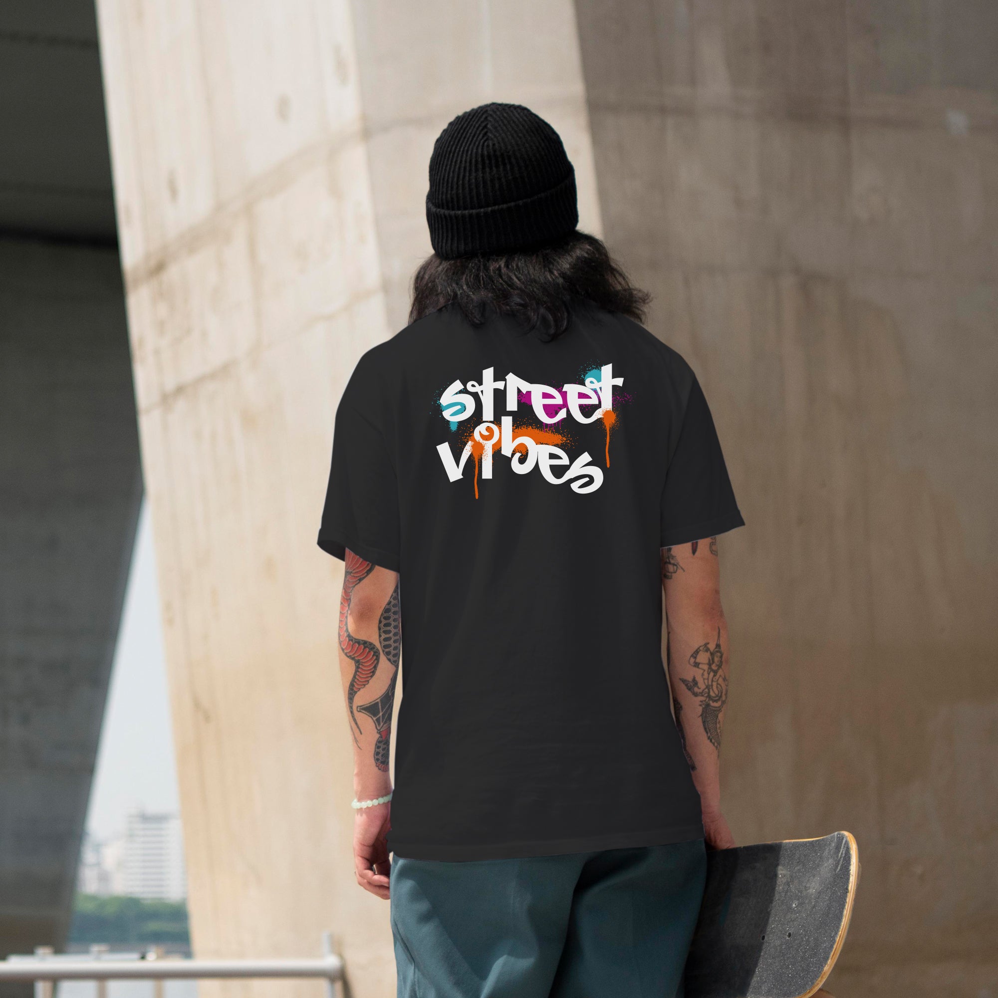 Zinc Youth's Organic T-Shirt Street Vibes