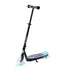 Zinc Spirit Kids Electric Scooter in black with illuminated LED deck and luminous front wheels for safe riding