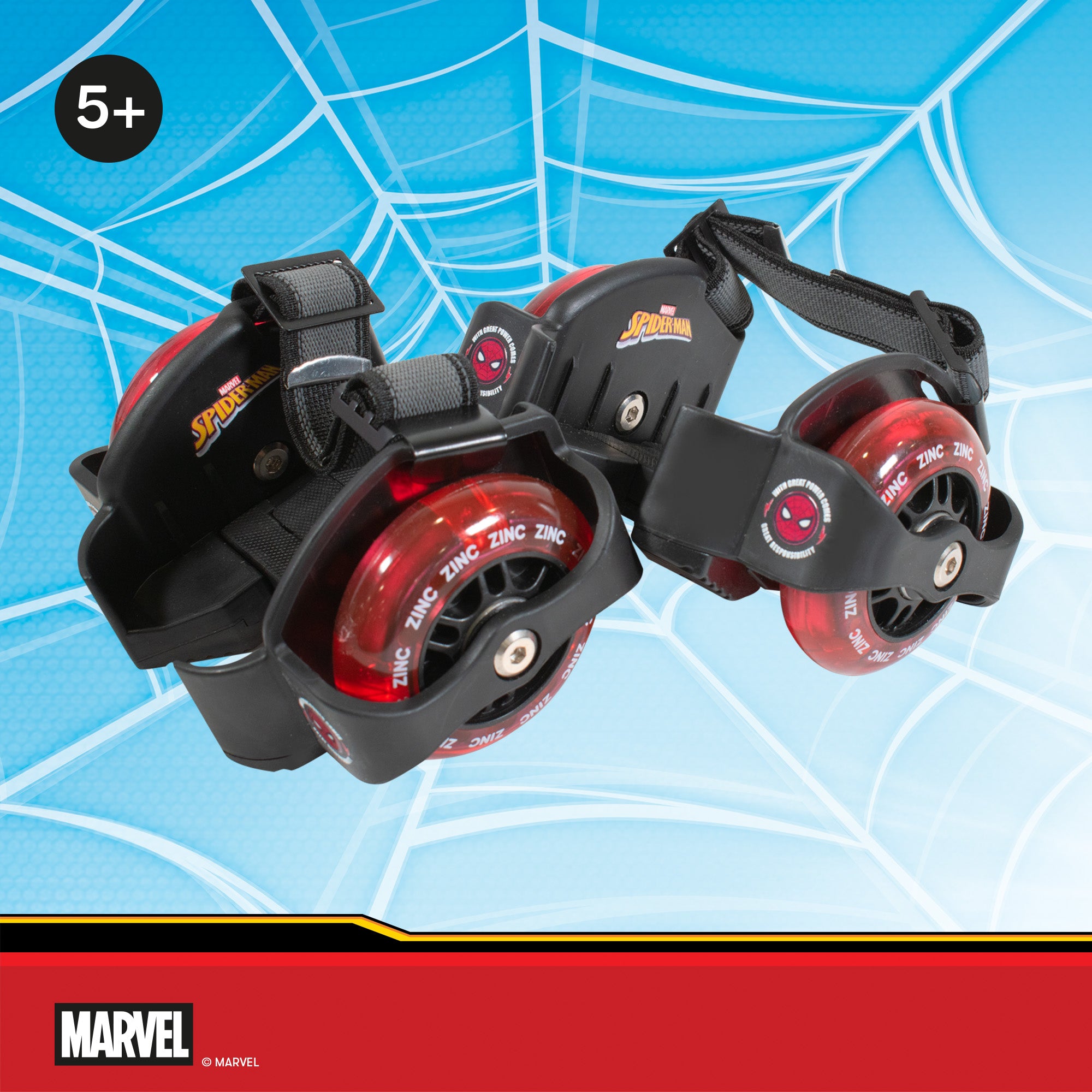 Zinc Marvel Spiderman Street Gliders