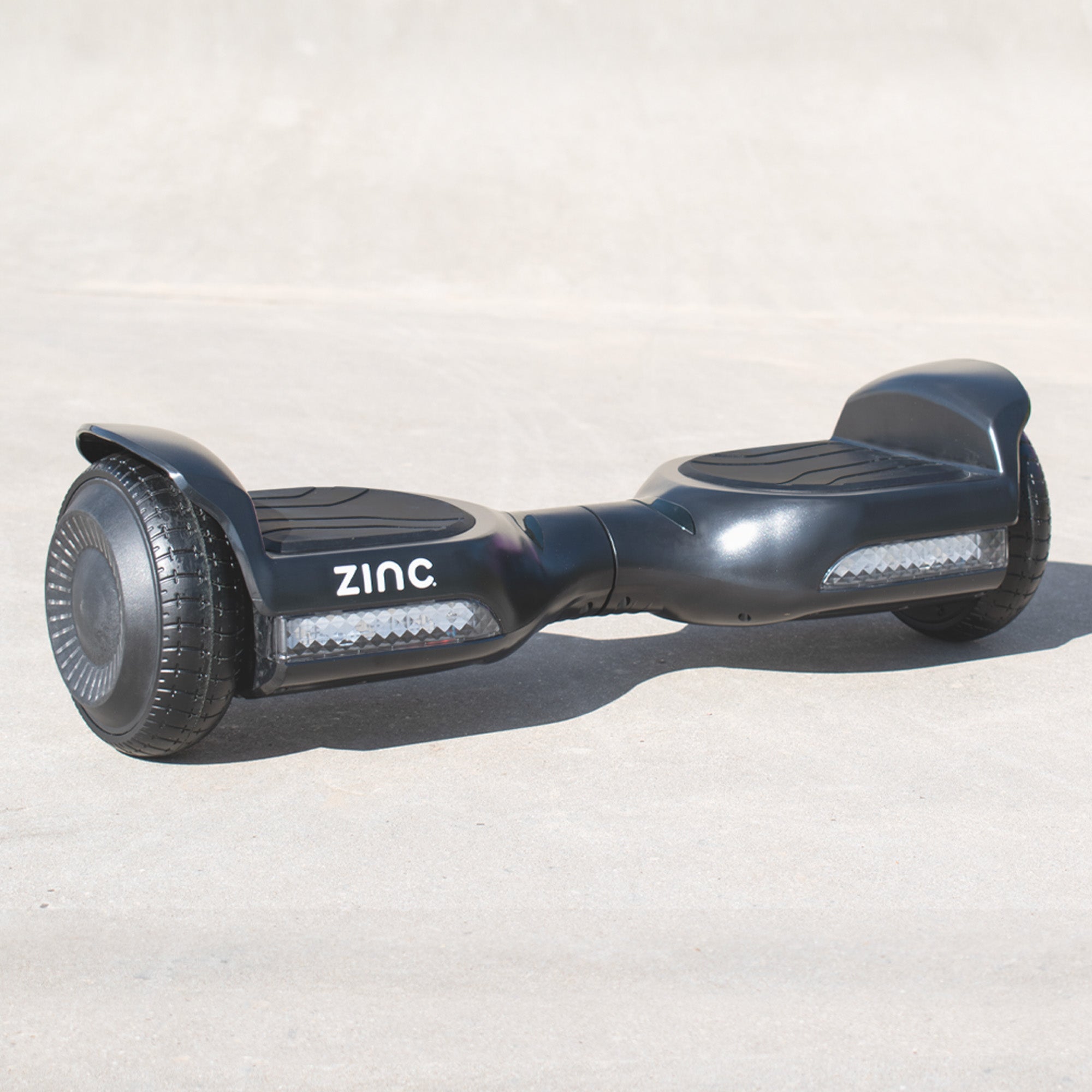Premium hoverboard featuring waterproof design, LED illumination, and 60kg weight capacity