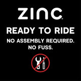 Zinc Two Wheeled Folding Light Up Identity Scooter