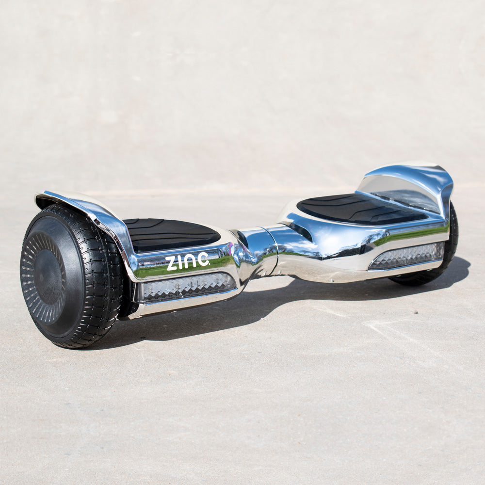 Wireless Bluetooth speaker system on self balancing hoverboard for music while riding
