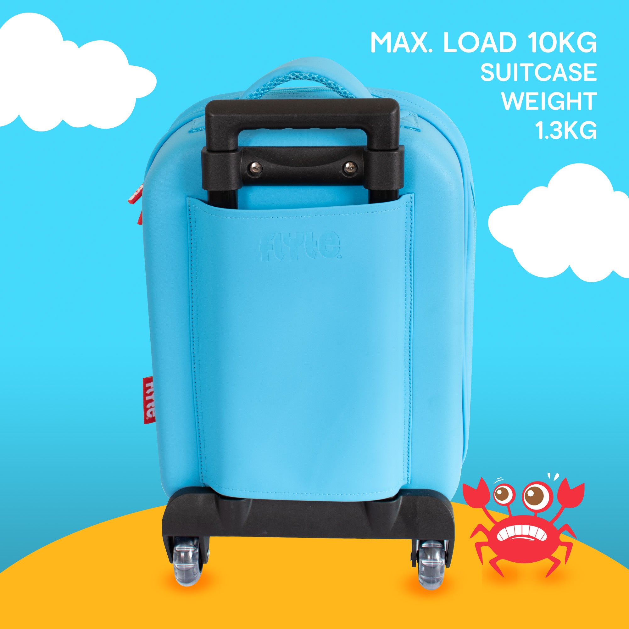 Flyte 2 Wheel 3D Hardtop Cabin Suitcase - Dinosaur
