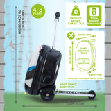 Flyte Midi 18 Inch Penni the Panda Scooter Suitcase