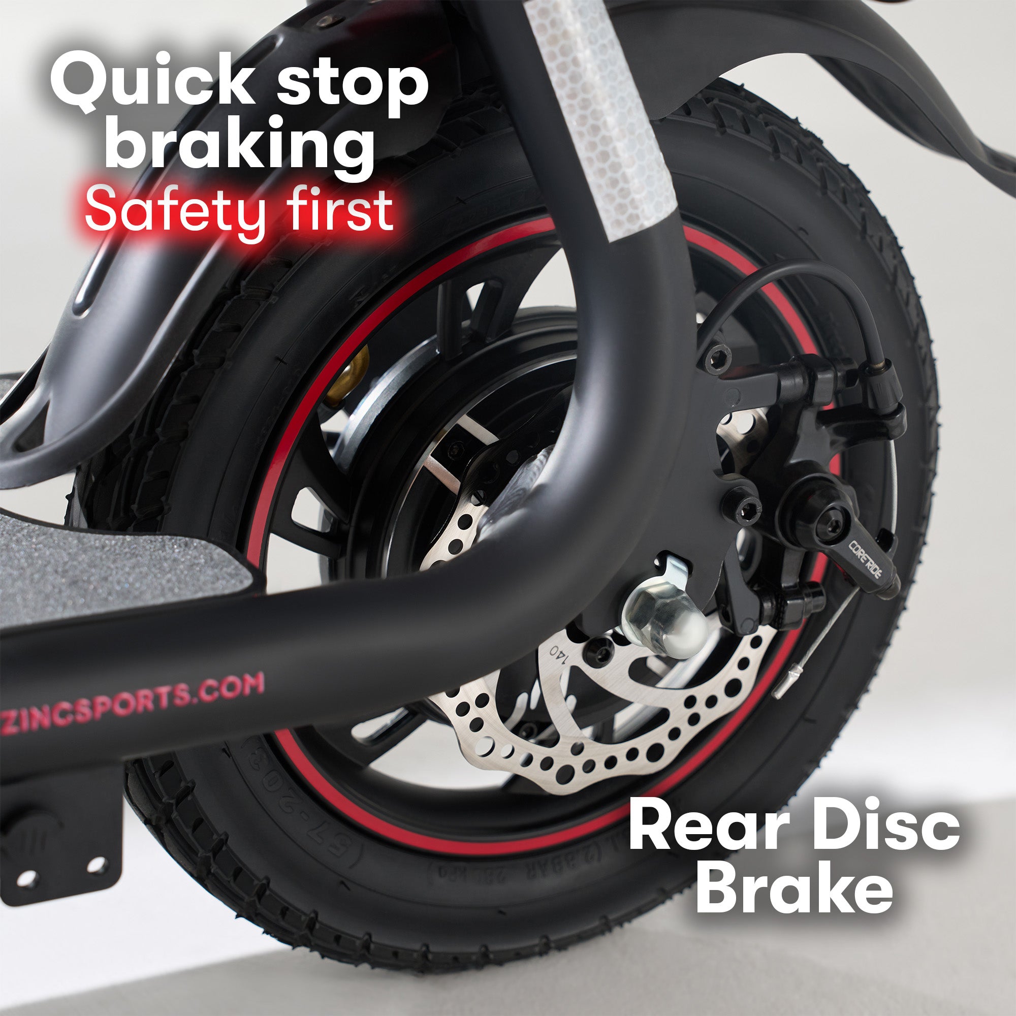 Zinc Liberty 350W Seated Electric Scooter