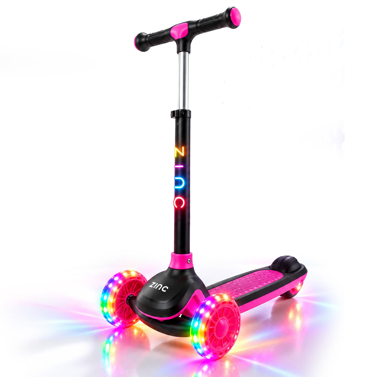 Zinc Nova 3 Wheel Light Up Scooter