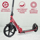 Zinc Cruise Big Wheeled Folding Scooter