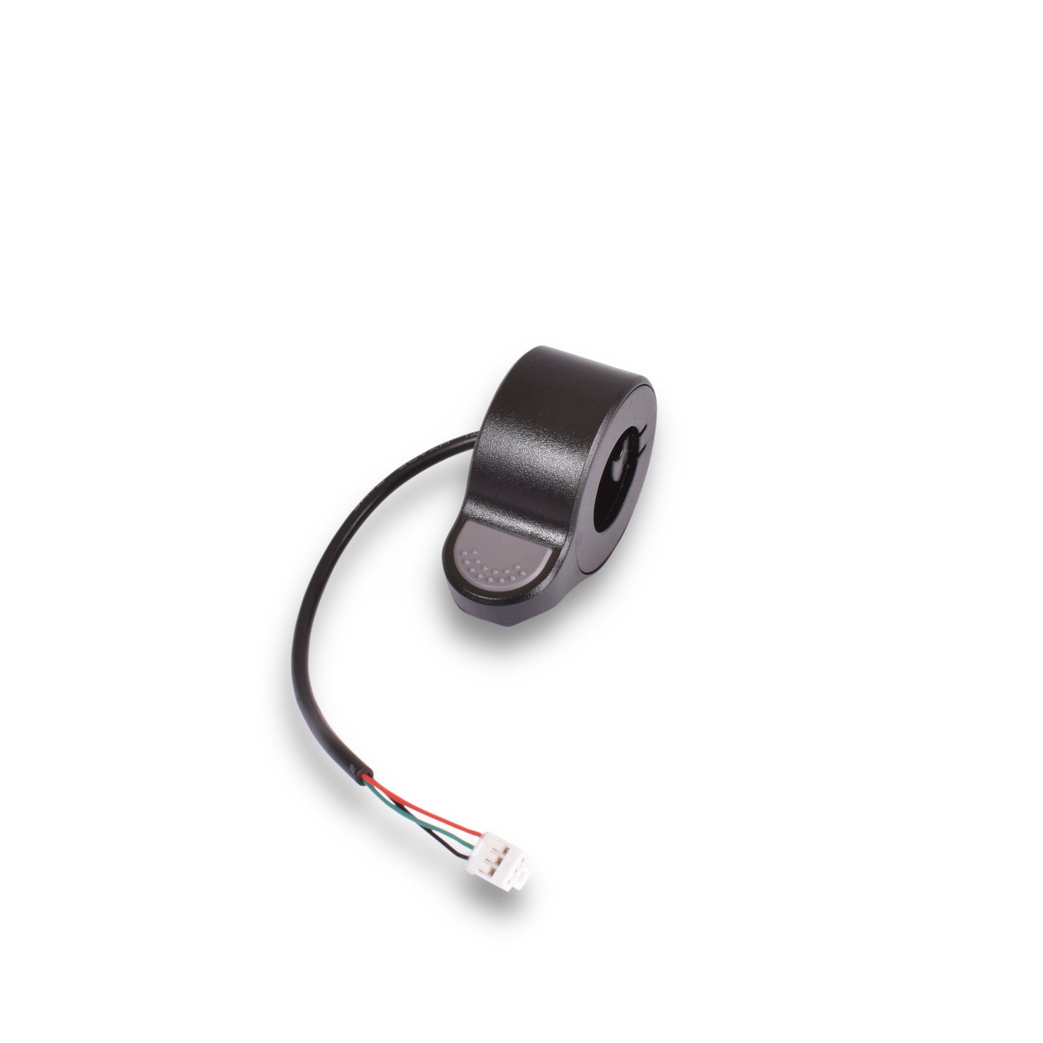 A black replacement throttle for the Formula E GZ3 Electric Scooter with a visible cable and connector.
