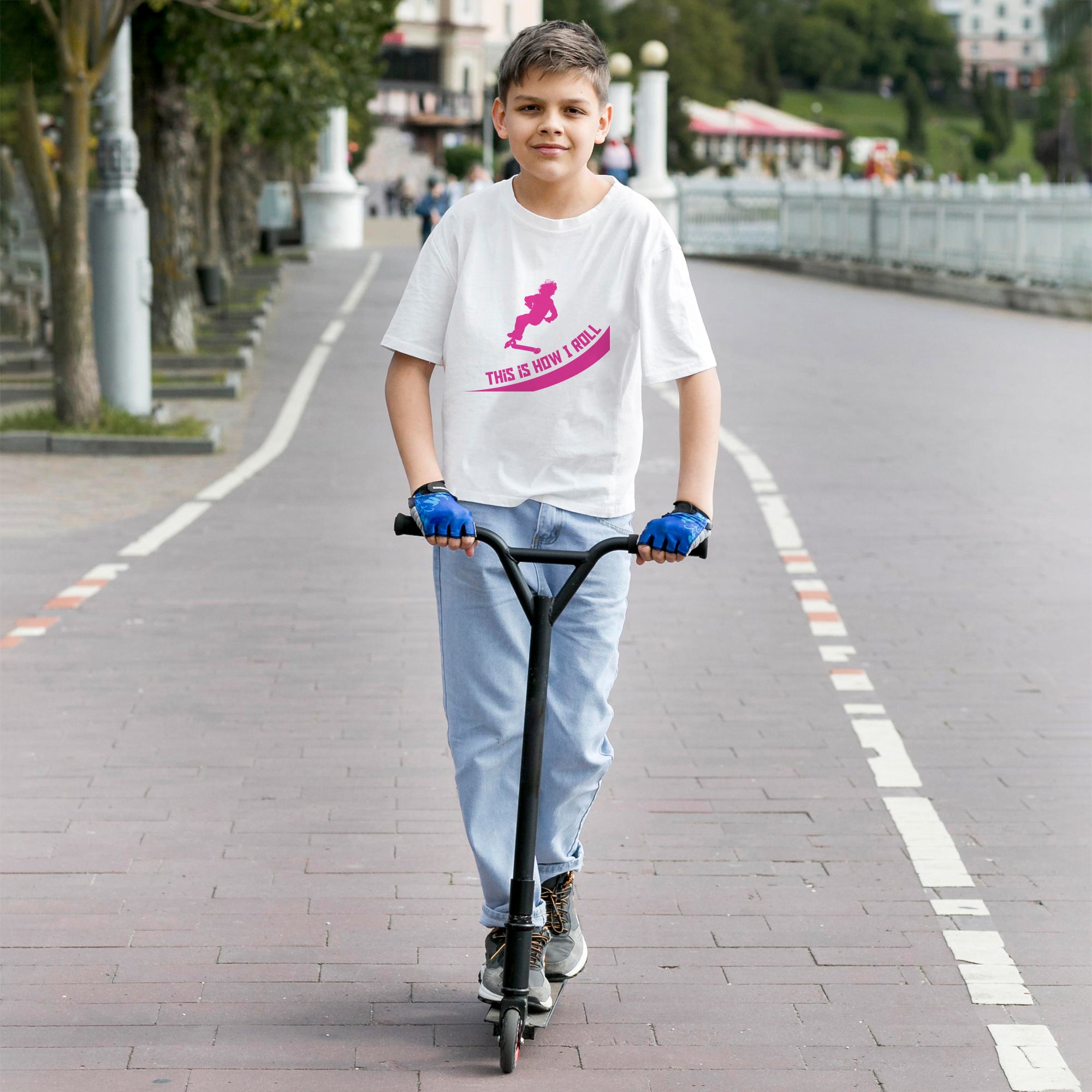 Zinc Youth's Organic T-Shirt Roll with it