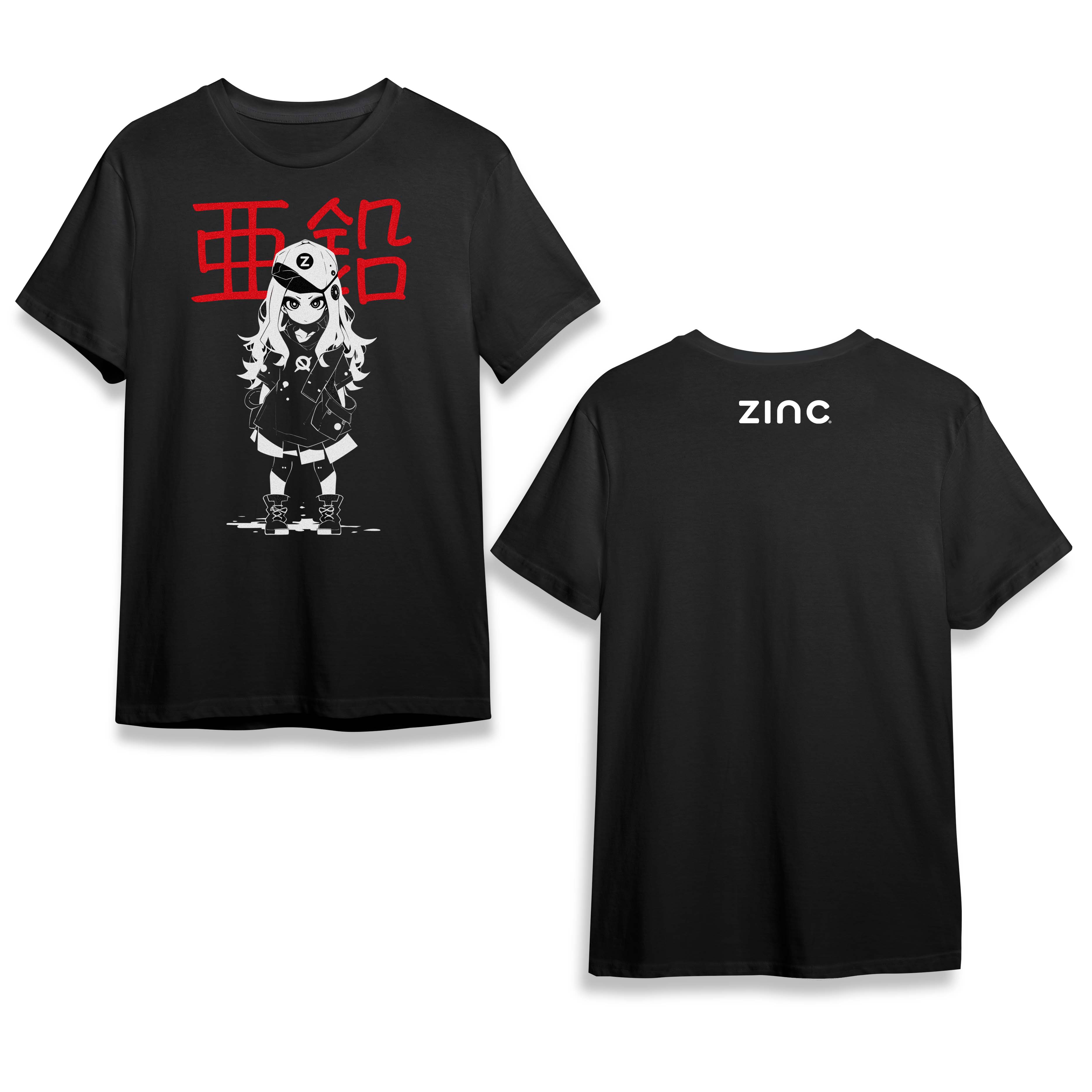 Zinc Youth's Organic T-Shirt Anime Warrior