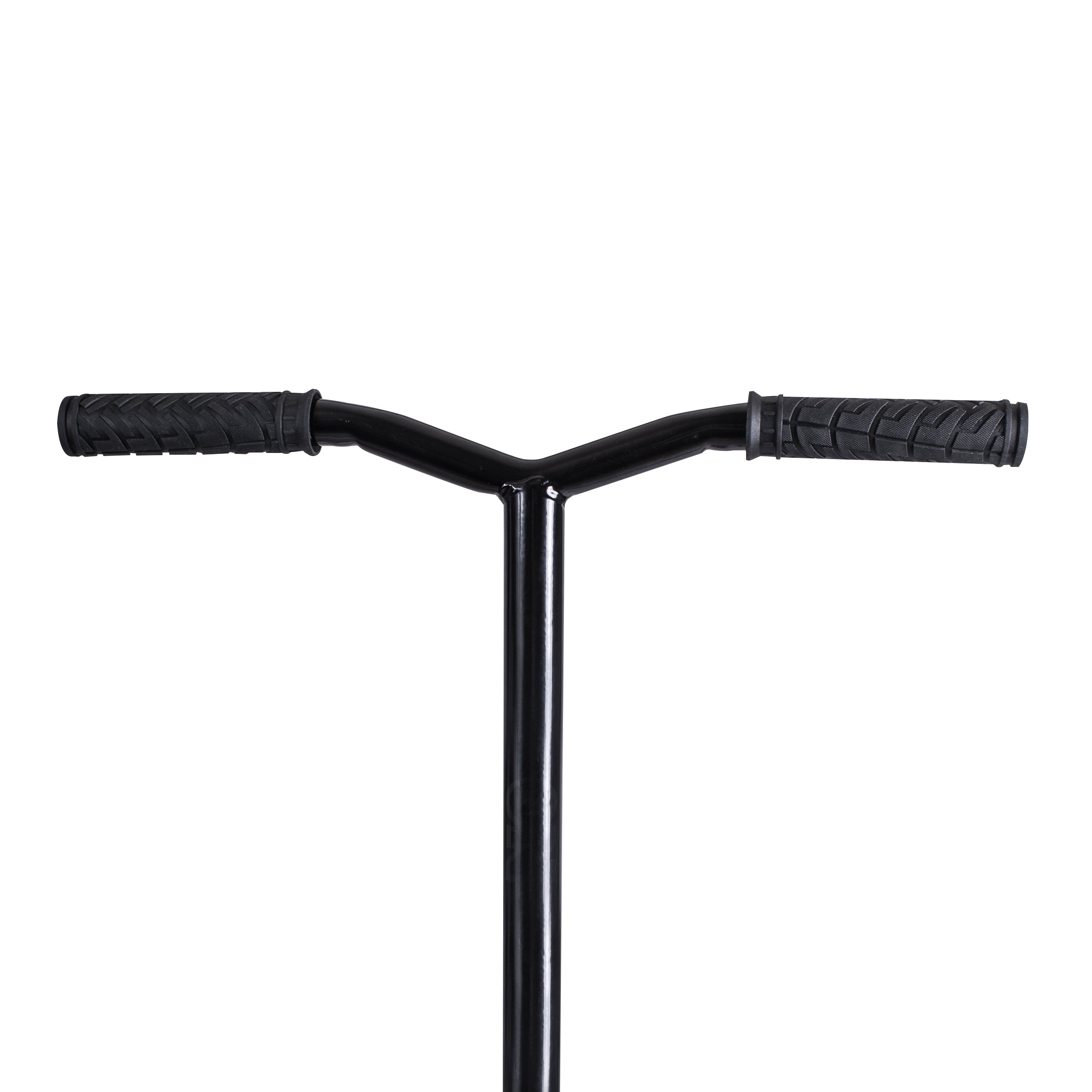 Zinc Backbone stunt scooter pro-style seagull handlebars with solid double clamp system for enhanced strength and stability