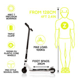 Zinc Backbone Stunt Scooter