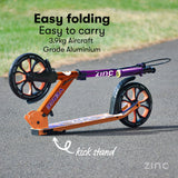 Zinc Big Wheeled Folding Verge Pro Scooter