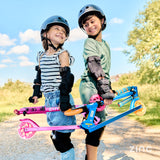 Zinc Two Wheeled Folding Light Up Identity Scooter