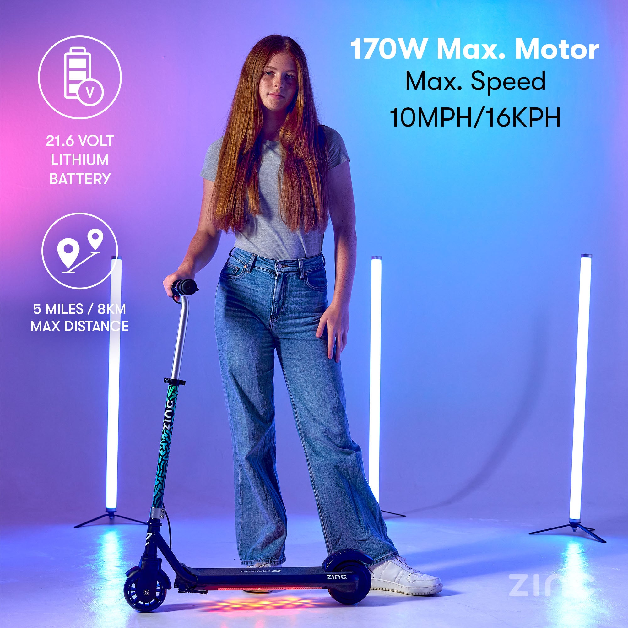 Formula E Scout Torque electric scooter with 10MPH max speed