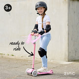 Zinc Superstar Non Folding Scooter with Light Up Deck and Light Up Wheels