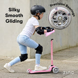 Zinc Superstar Non Folding Scooter with Light Up Deck and Light Up Wheels