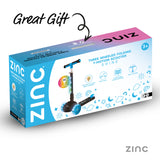 Zinc Three Wheeled Folding T-Motion Shine Scooter