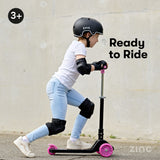 Zinc Three Wheeled Folding T-Motion Shine Scooter