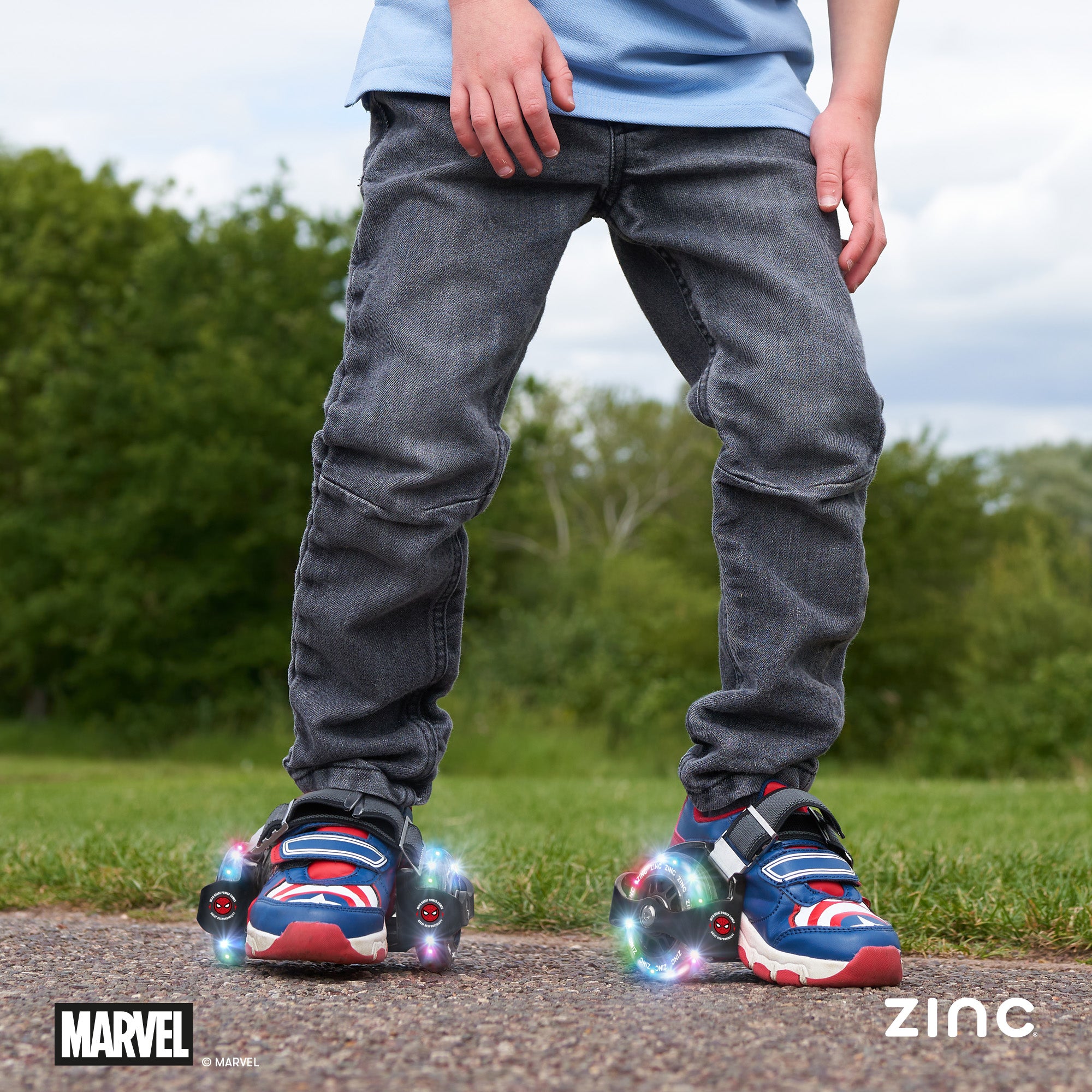 Zinc Marvel Spiderman Street Gliders