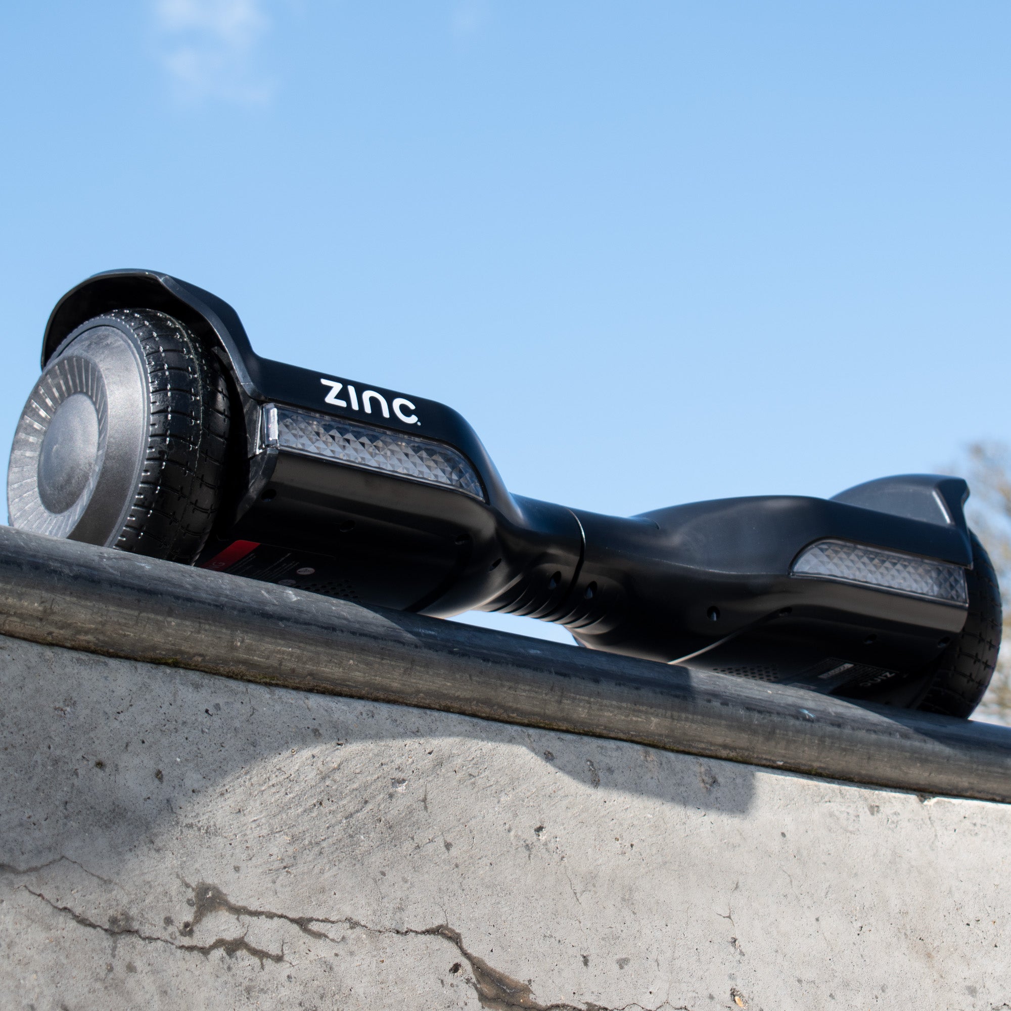 Hoverboard with 240W motor, 6.2mph top speed, and 8-degree hill climbing capability for outdoor fun