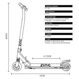 Zinc Folding Electric Eco Scooter