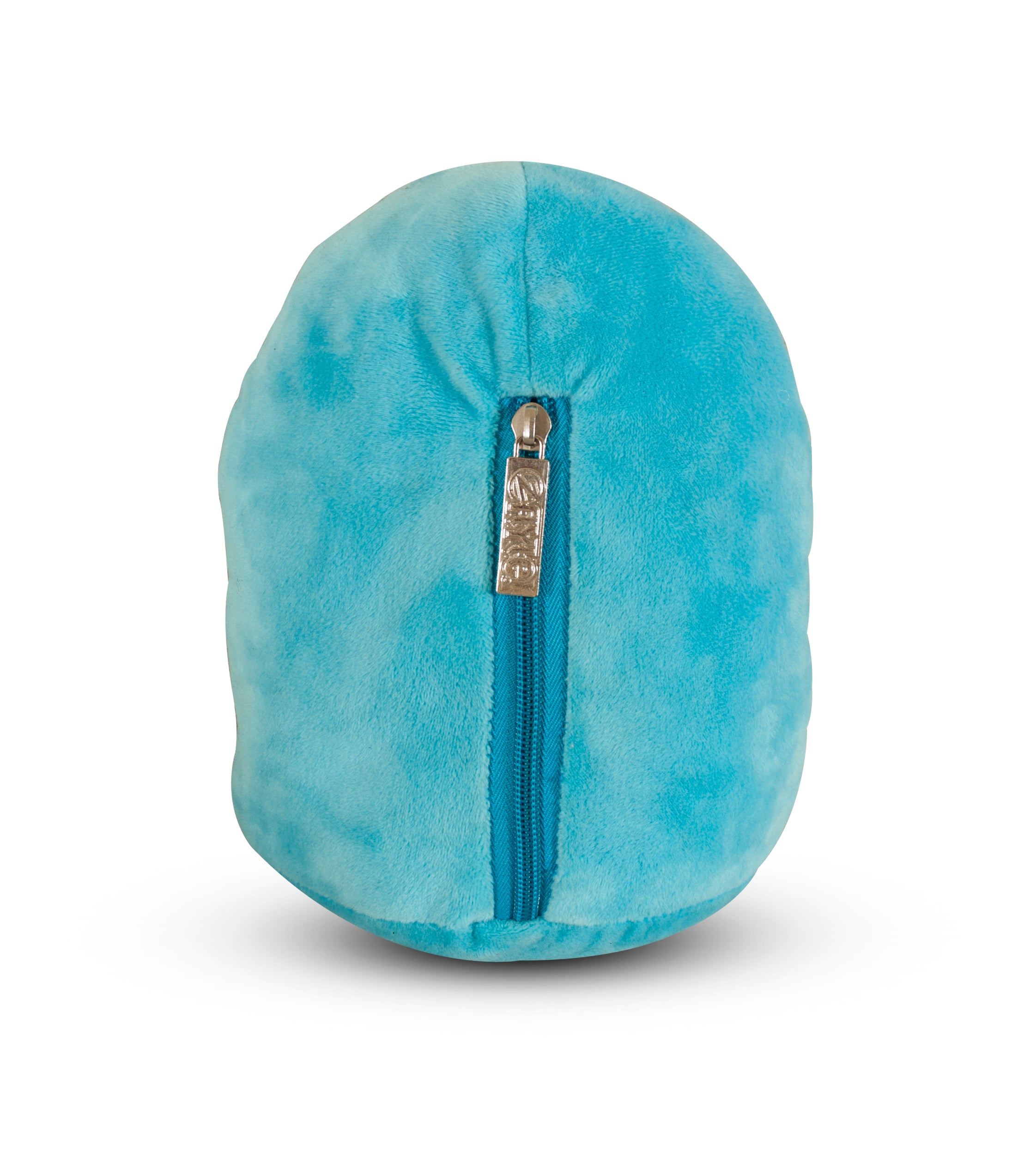 Zinc Flyte Plush Backpack Snapper the Shark design - children's soft shark backpack which fold away into cuddly toy