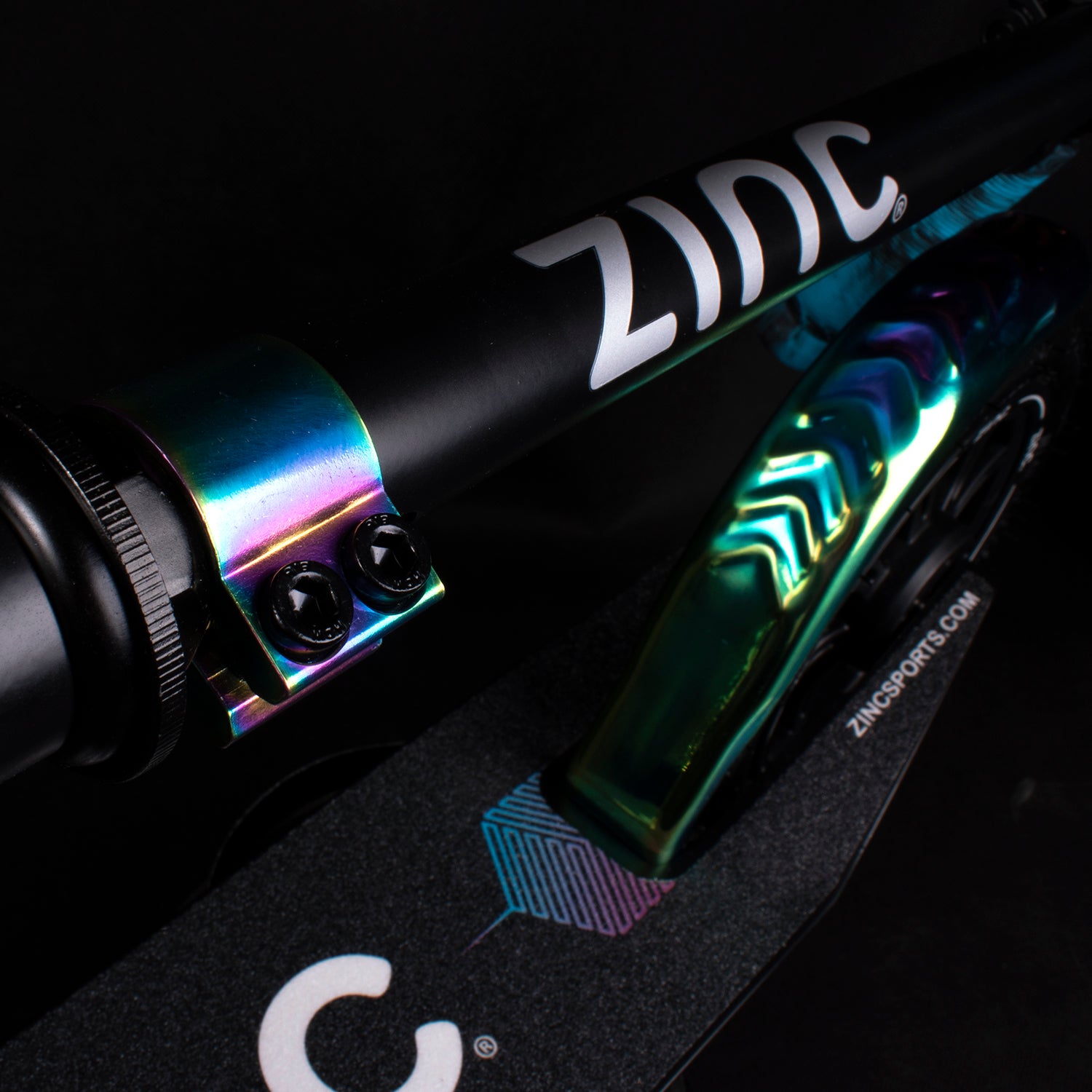 Zinc Big Wheeled Folding Flair Tyre Scooter