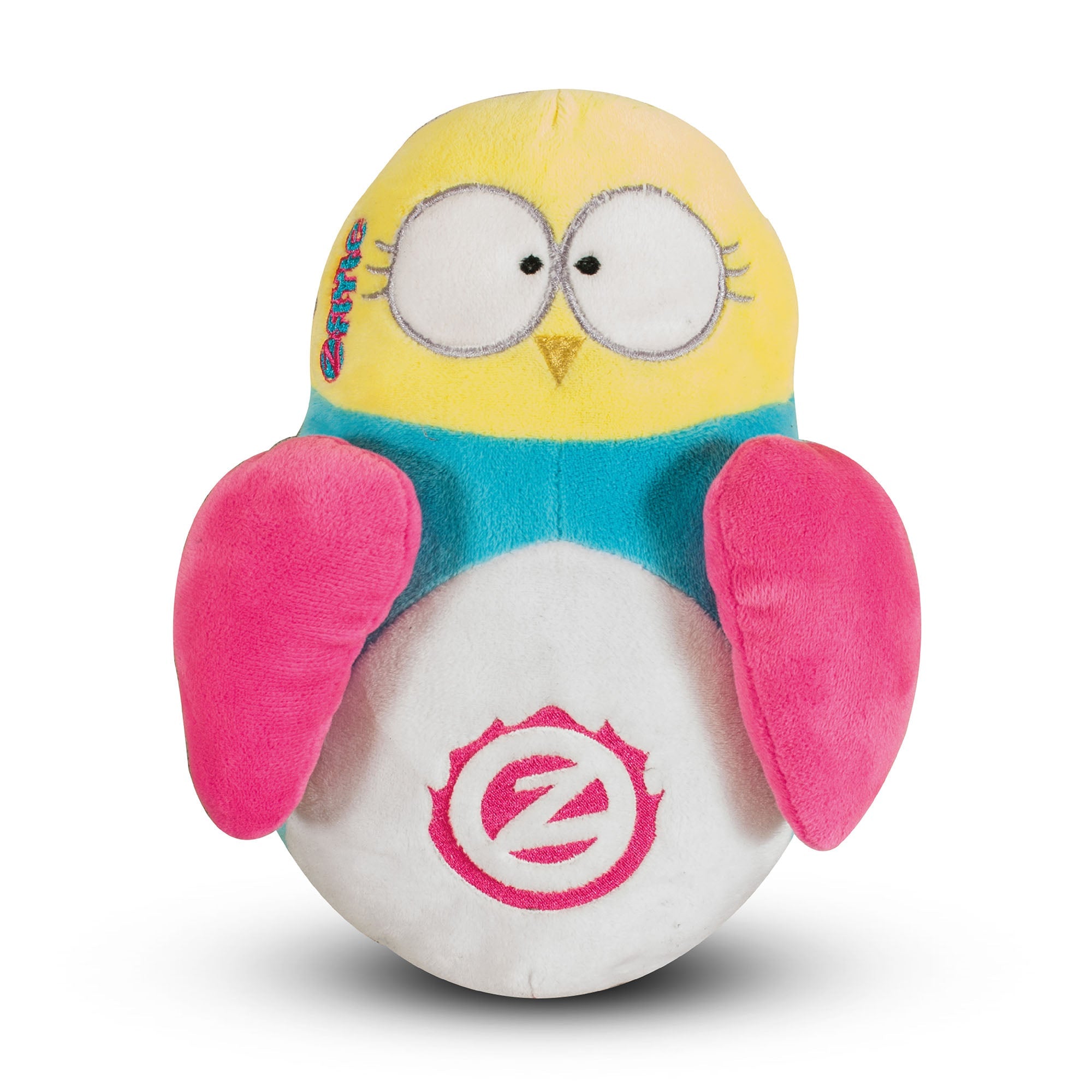 Zinc Flyte Backpack Olivia the Owl front view showing detailed owl face design and quality construction
