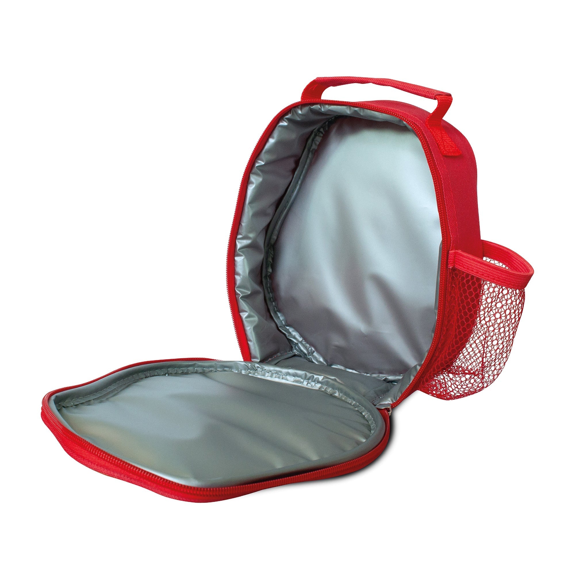 Zinc Flyte Lunch Bag Darwin the Dino interior view showing spacious design and insulation