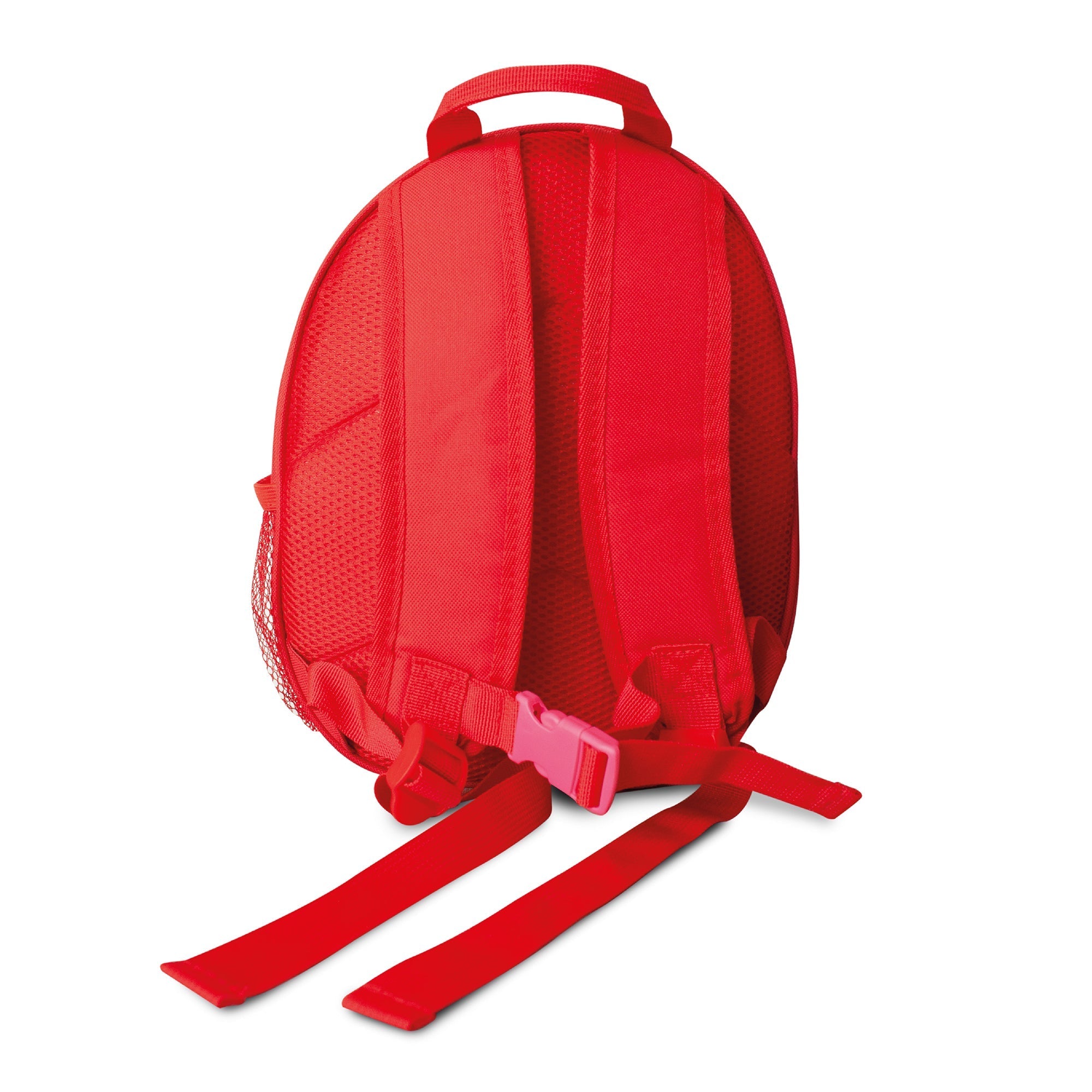 Zinc Flyte Backpack Darwin the Dino back view displaying adjustable straps and padded comfy design