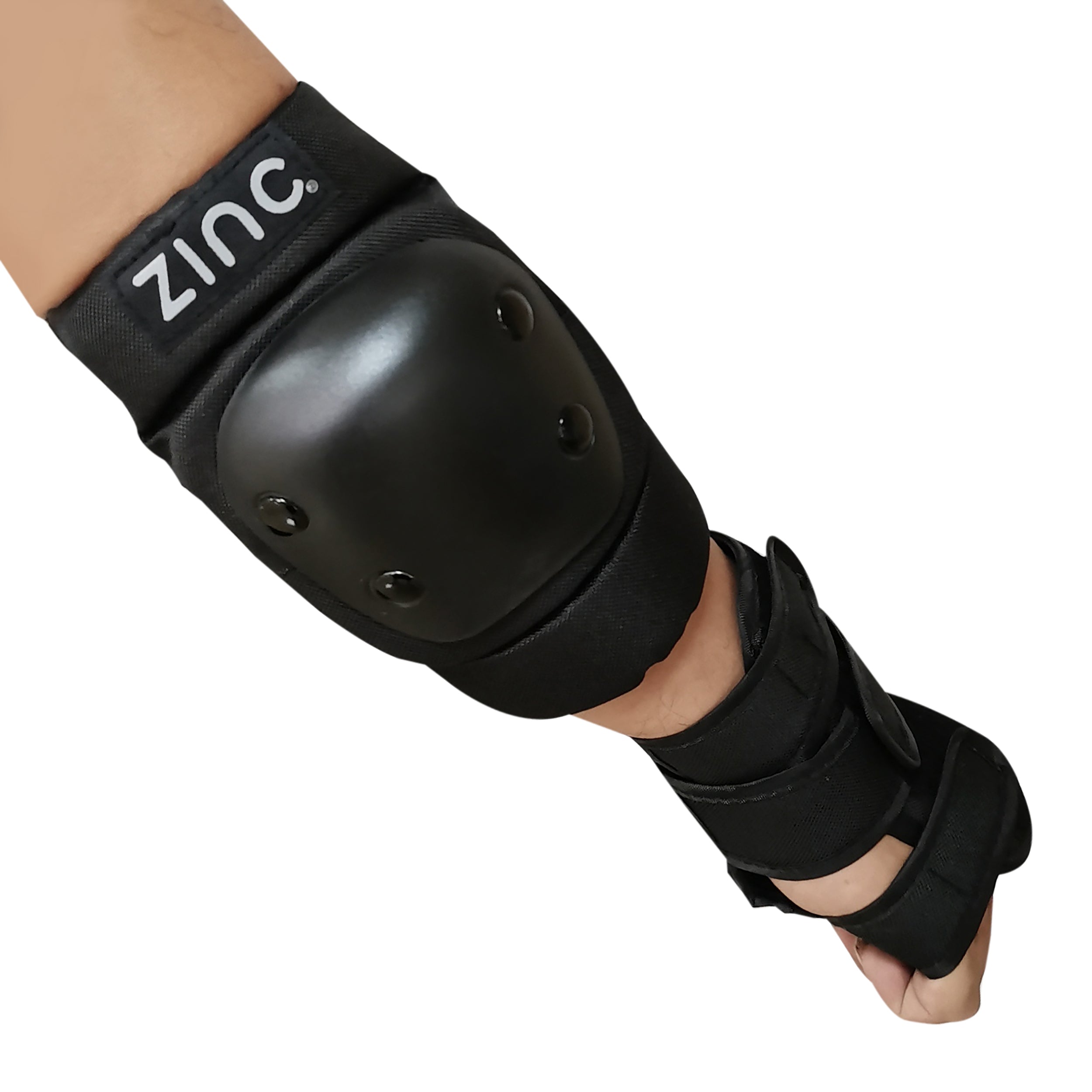 Zinc Pro Pad Set close-up view of protective padding material and breathable mesh backing for comfort