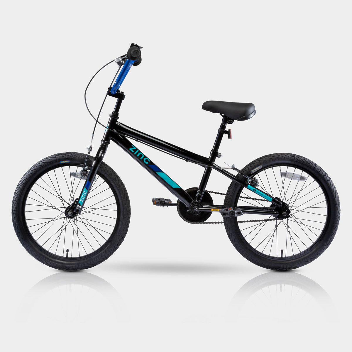 "Zinc Switch BMX Bike Complete Assembly - 85% Pre-assembled Kids BMX for Easy Setup