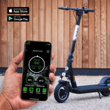 Zinc Velocity Plus 500w Folding Electric Scooter with 10inch Wheels